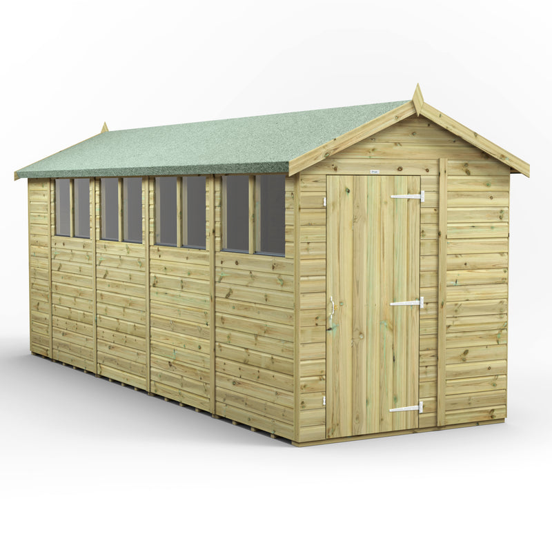 Fast Delivery Power Premium Shiplap Apex Shed