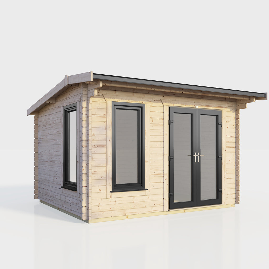Express Power Offset Apex Log Cabin