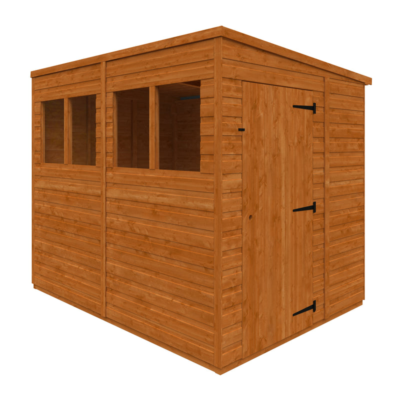 Fast Delivery Flexible Shiplap Pent Shed