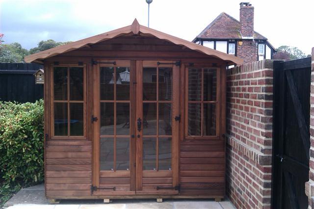 Monte Carlo Wooden Apex Summerhouse - Purewell Timber