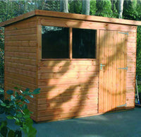 Notton Pent Wooden Garden Shed - Purewell Timber