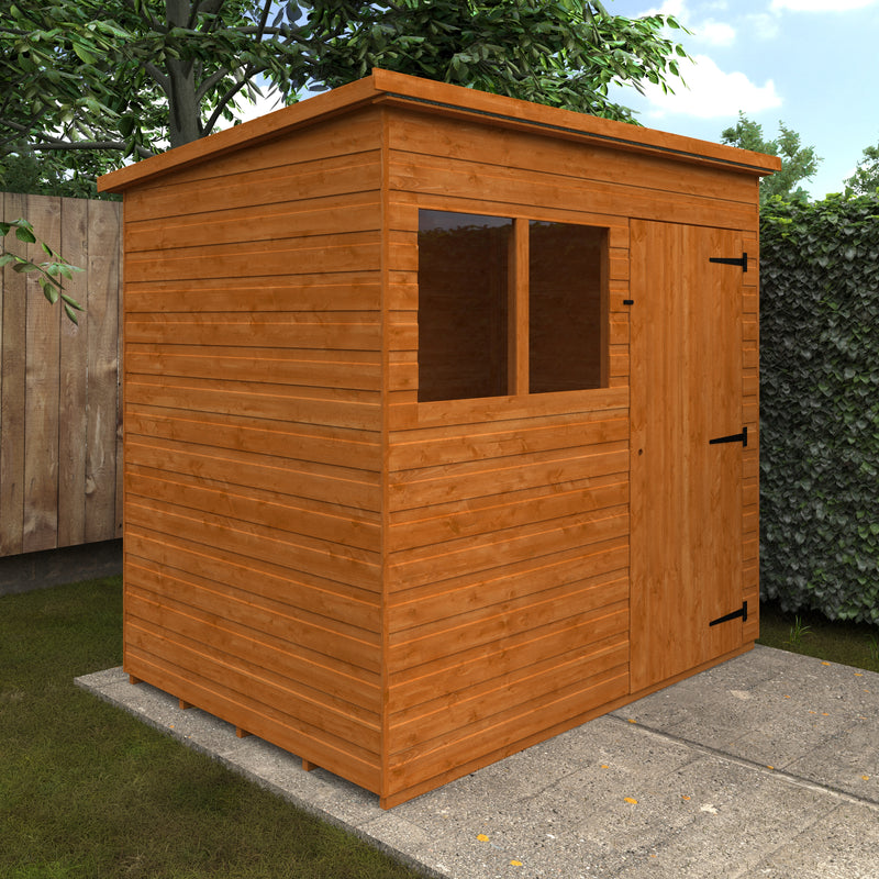The Purewell Shiplap Pent Wooden Shed