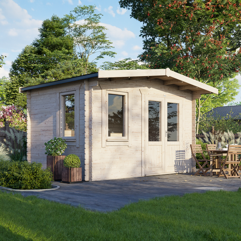 Express Power Classic Chalet Log Cabin 44mm