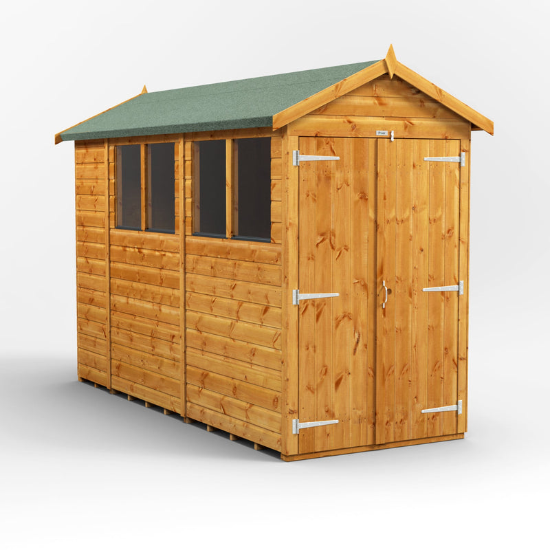 Extras | Double Door Option | Fast Delivery Power Premium Shiplap Apex Shed