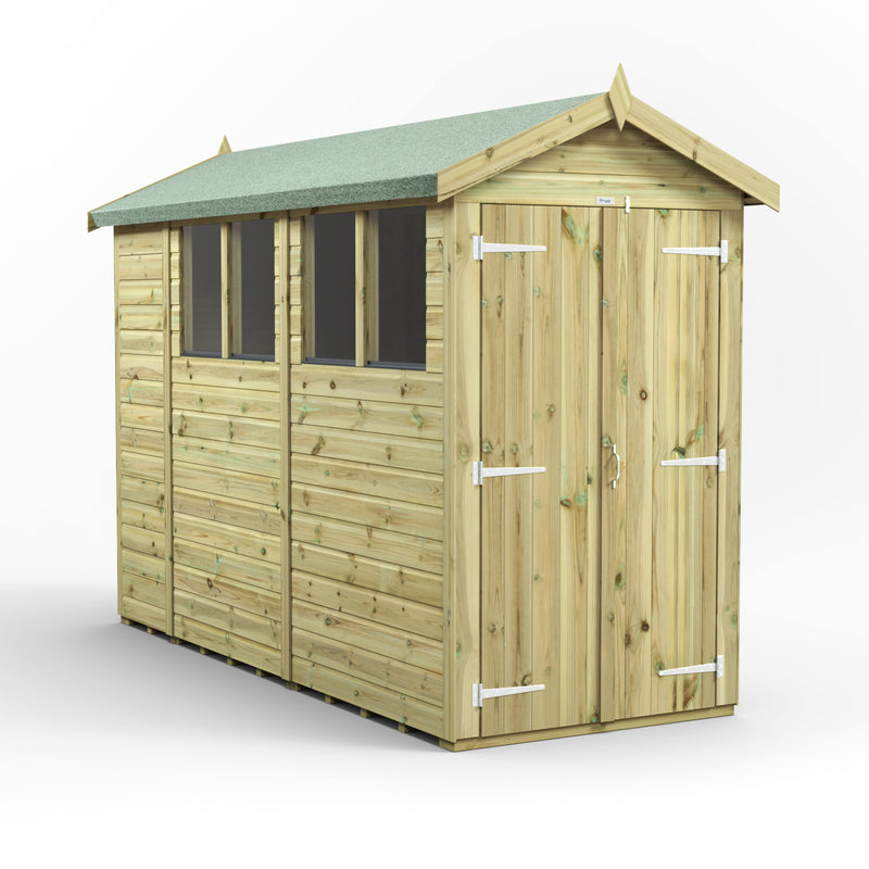 Extras | Double Door Option | Fast Delivery Power Premium Shiplap Apex Shed