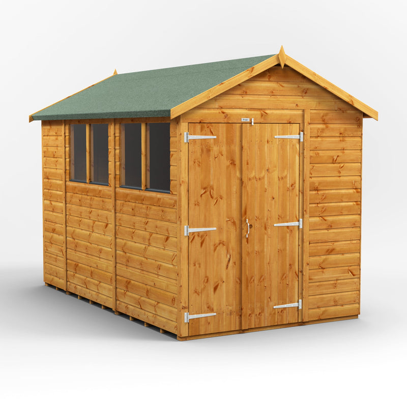 Extras | Double Door Option | Fast Delivery Power Premium Shiplap Apex Shed