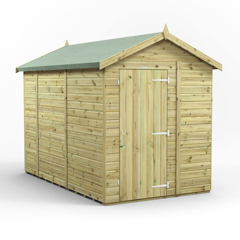 Fast Delivery Power Premium Windowless Shiplap Apex Shed