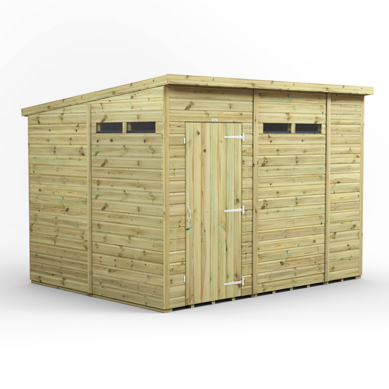 Fast Delivery Purewell Power Premium Security Shiplap Pent Shed