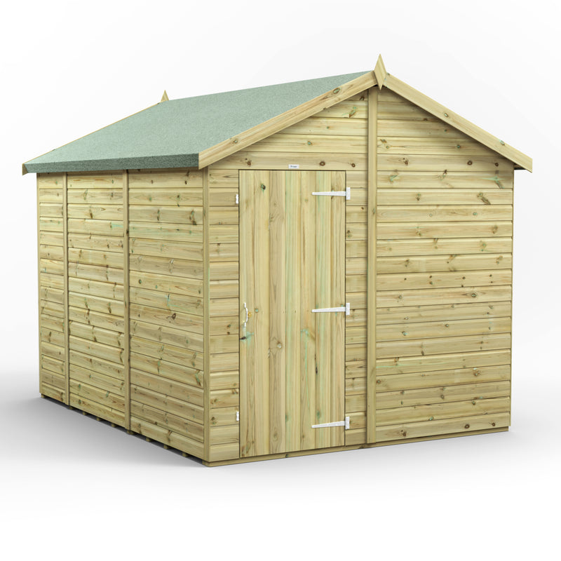 Fast Delivery Power Premium Windowless Shiplap Apex Shed