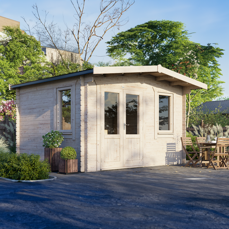 Express Power Classic Chalet Log Cabin 44mm