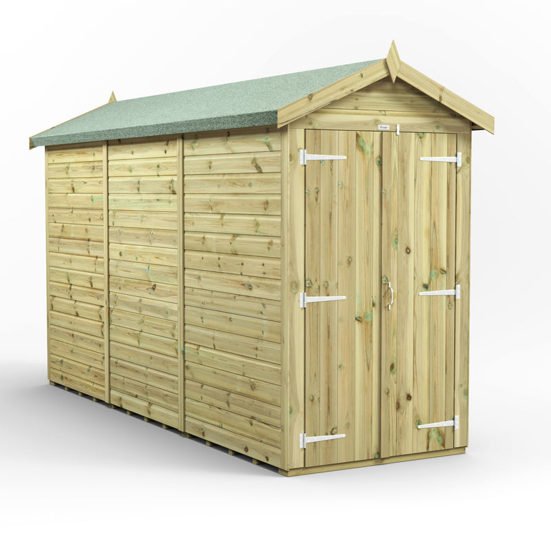 Extras | Double Door Option | Fast Delivery Power Premium Windowless Shiplap Apex Shed