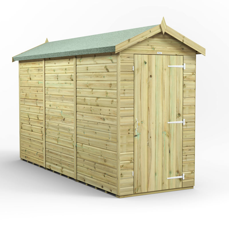 Fast Delivery Power Premium Windowless Shiplap Apex Shed