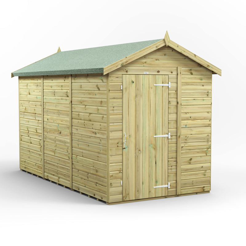 Fast Delivery Power Premium Windowless Shiplap Apex Shed