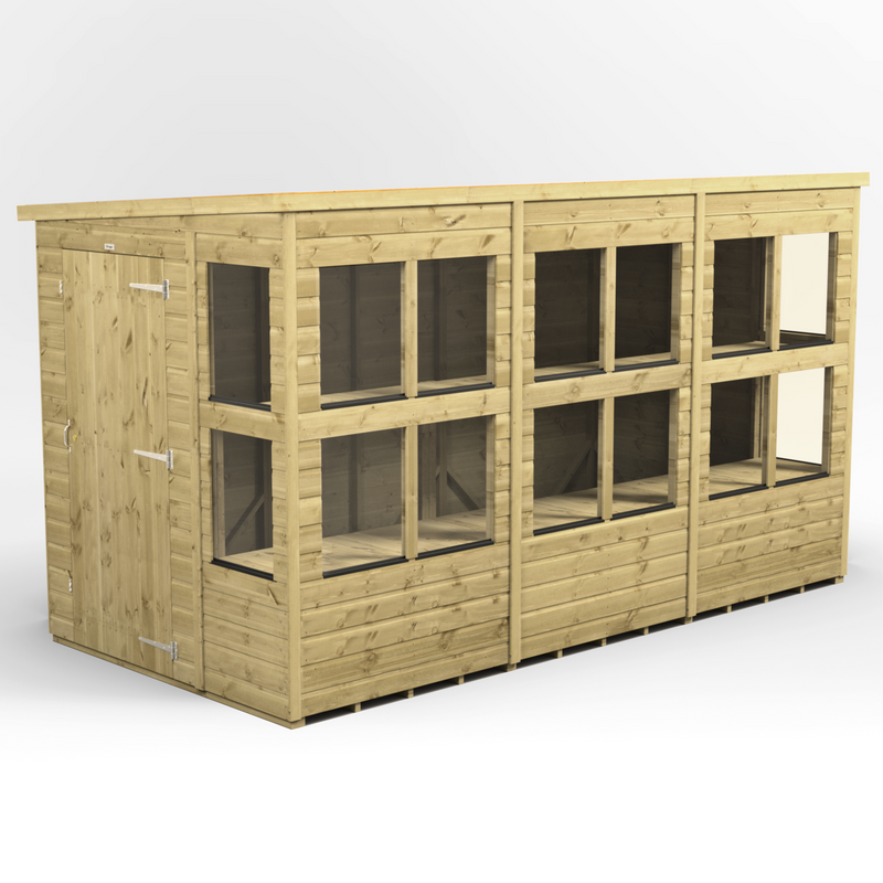 Fast Delivery Purewell Power Premium Pent Potting Shed