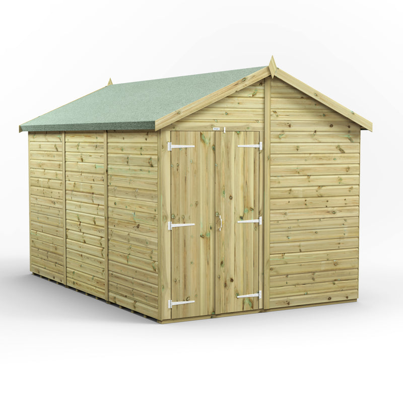 Extras | Double Door Option | Fast Delivery Power Premium Windowless Shiplap Apex Shed