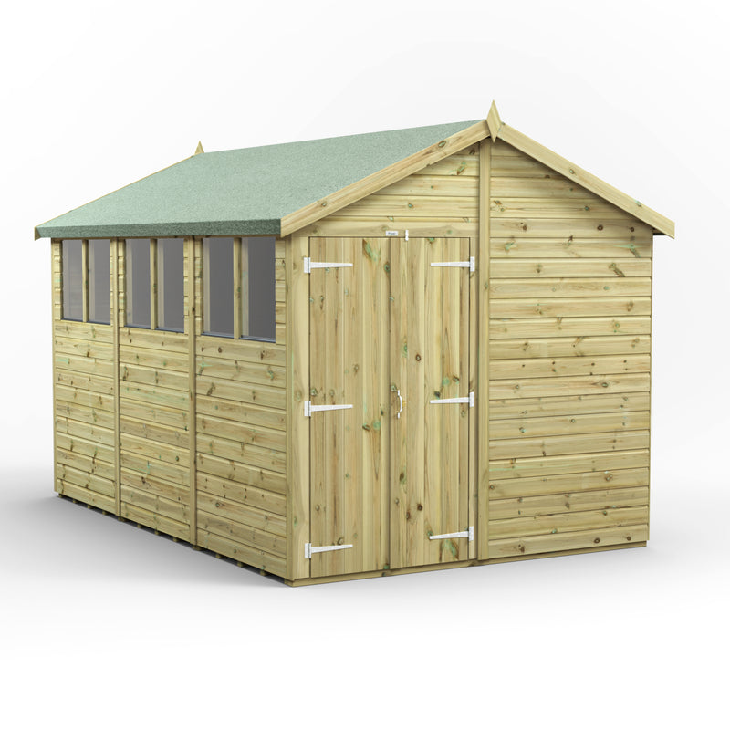 Extras | Double Door Option | Fast Delivery Power Premium Shiplap Apex Shed