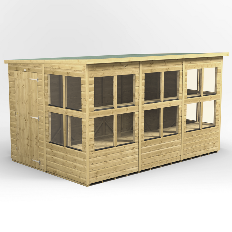 Fast Delivery Purewell Power Premium Pent Potting Shed