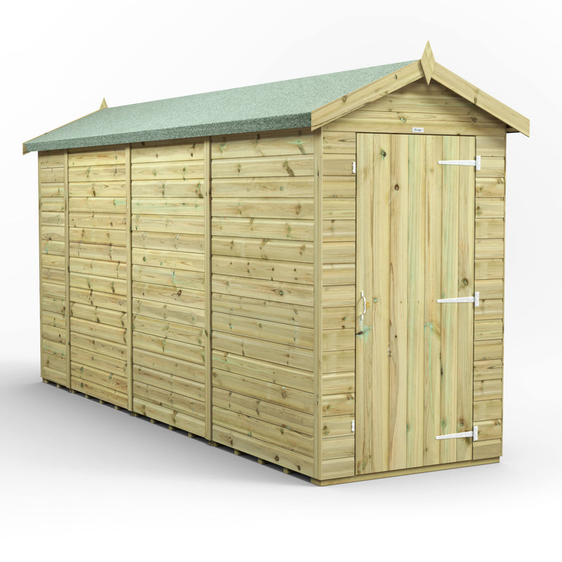 Fast Delivery Power Premium Windowless Shiplap Apex Shed