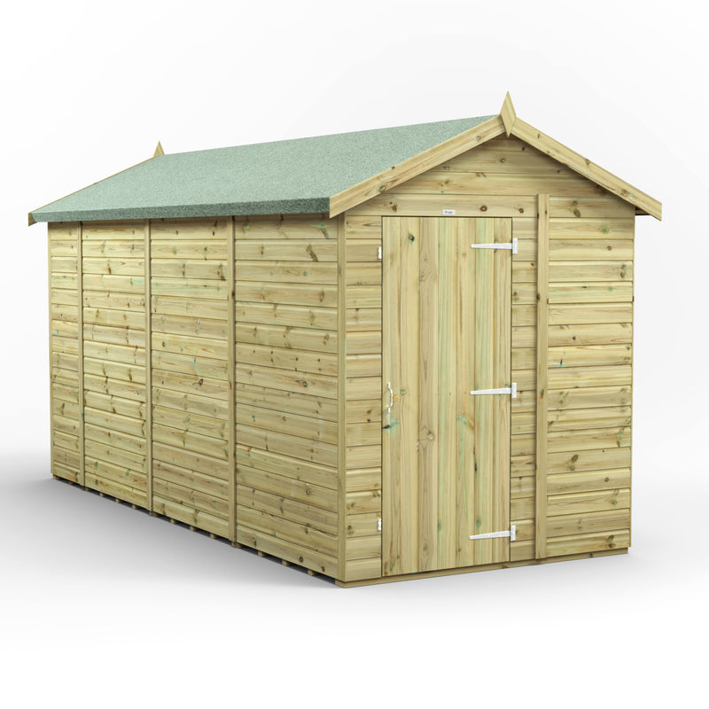 Fast Delivery Power Premium Windowless Shiplap Apex Shed