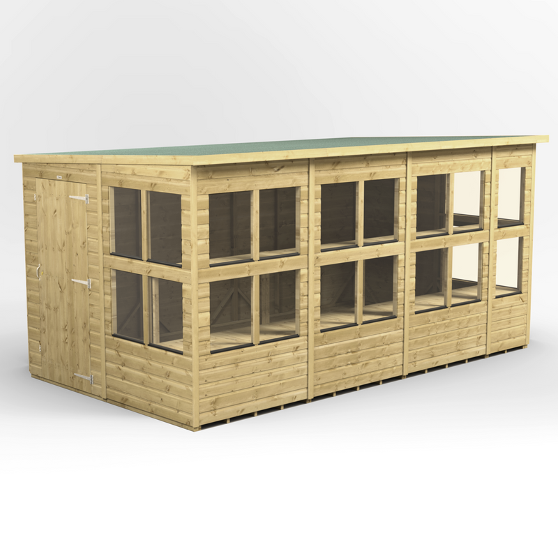 Fast Delivery Purewell Power Premium Pent Potting Shed
