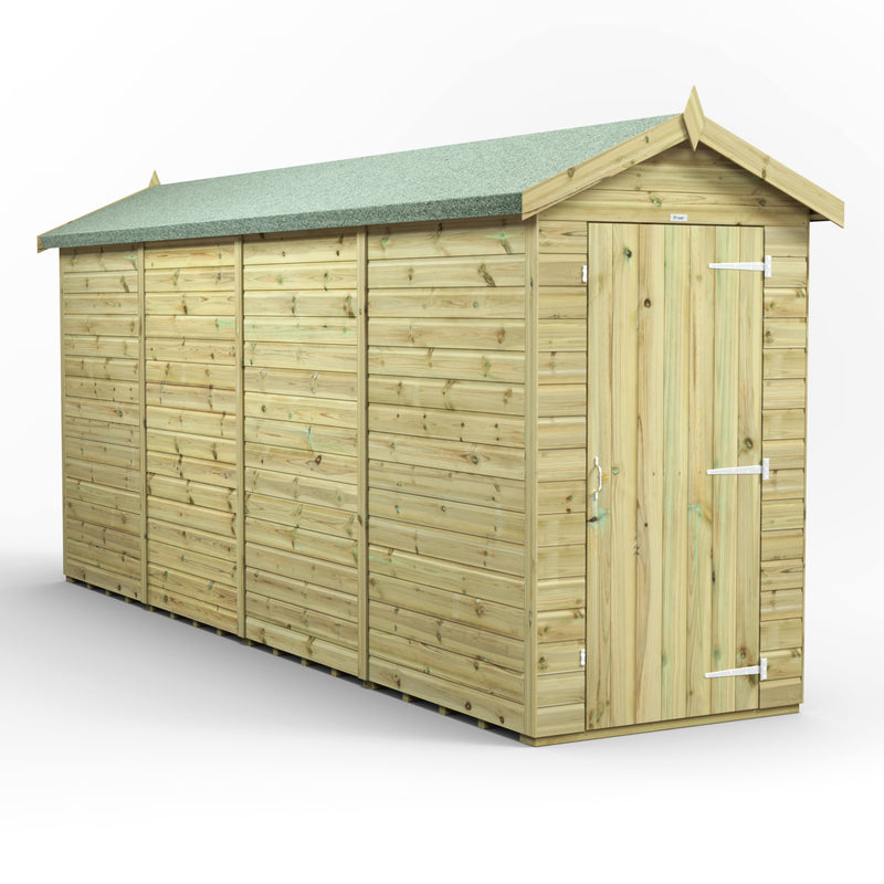 Fast Delivery Power Premium Windowless Shiplap Apex Shed