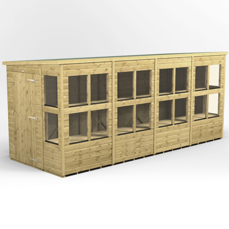 Fast Delivery Purewell Power Premium Pent Potting Shed
