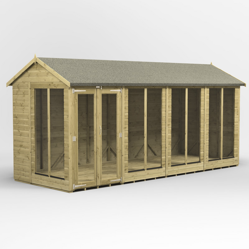 Fast Delivery Purewell Power Premium Apex Summerhouse