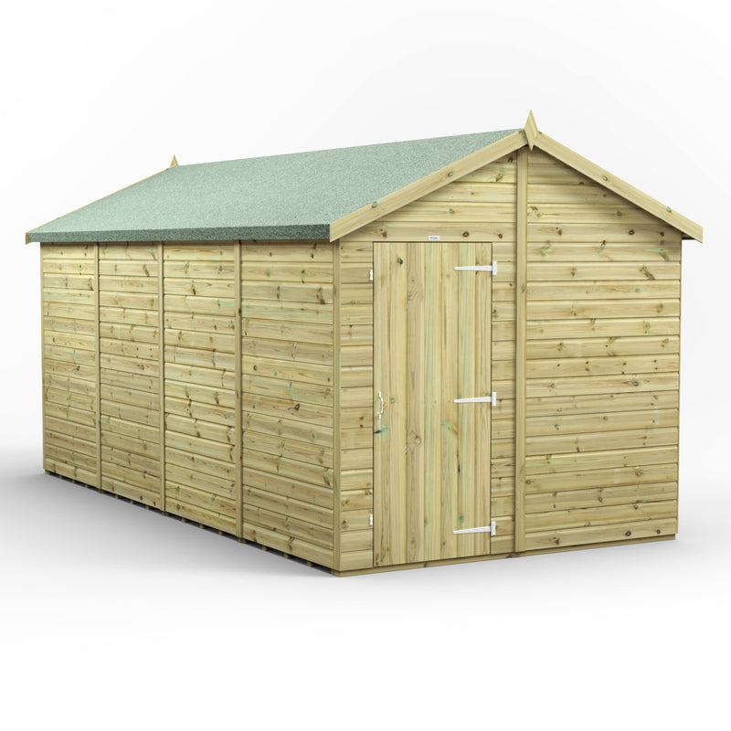 Fast Delivery Power Premium Windowless Shiplap Apex Shed