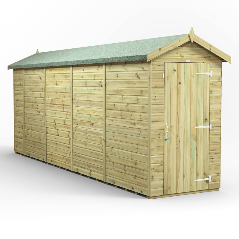 Fast Delivery Power Premium Windowless Shiplap Apex Shed