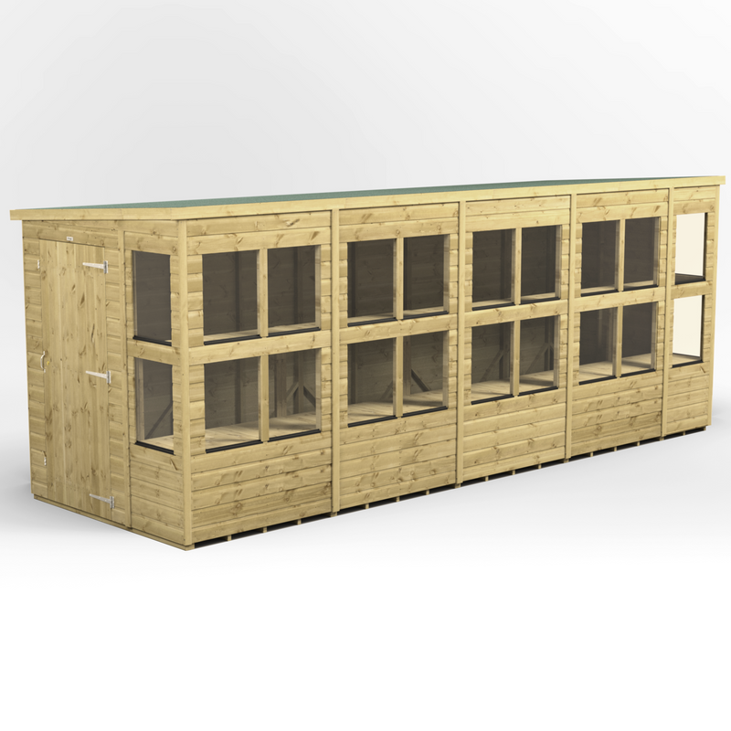 Fast Delivery Purewell Power Premium Pent Potting Shed