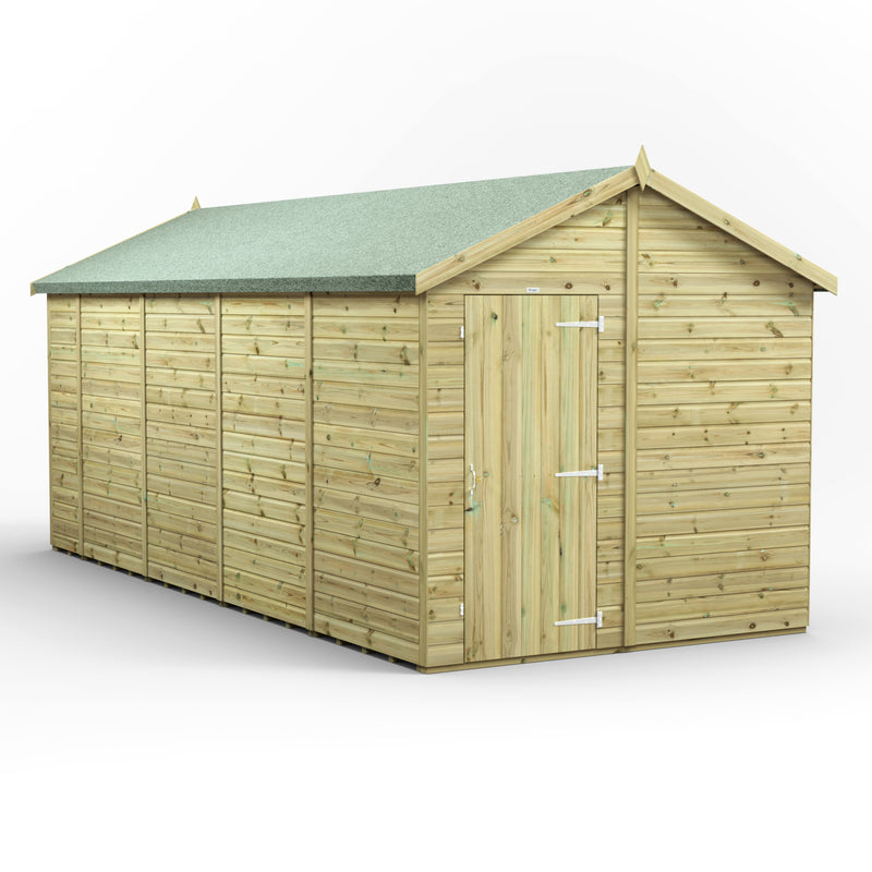 Fast Delivery Power Premium Windowless Shiplap Apex Shed