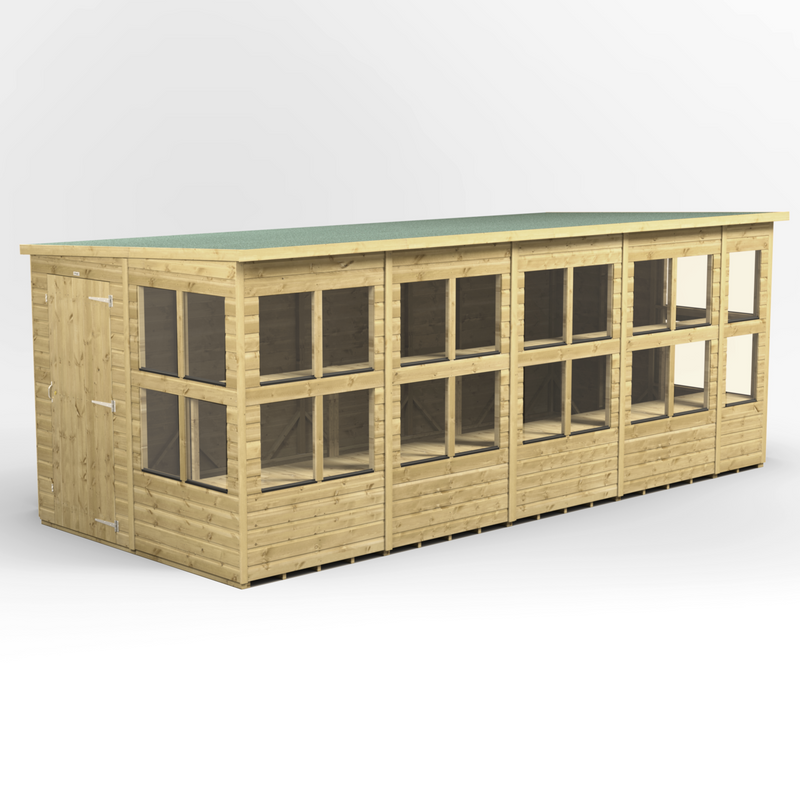 Fast Delivery Purewell Power Premium Pent Potting Shed