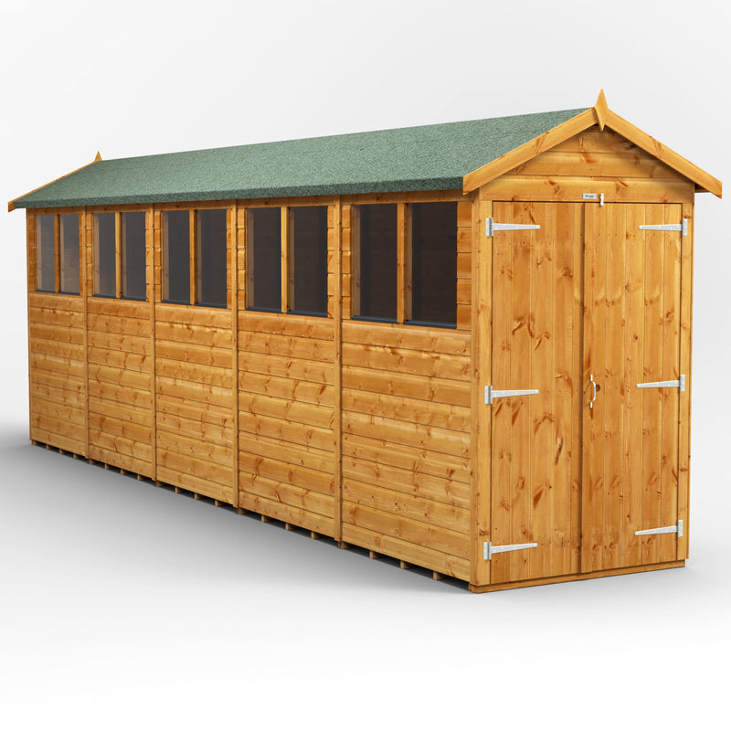 Extras | Double Door Option | Fast Delivery Power Premium Shiplap Apex Shed