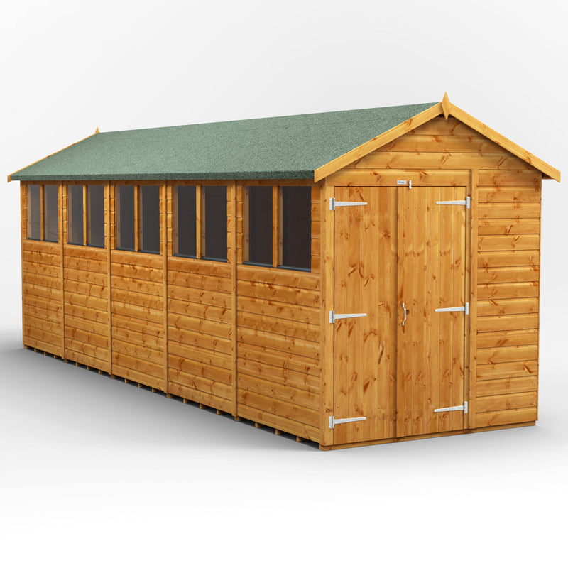 Extras | Double Door Option | Fast Delivery Power Premium Shiplap Apex Shed