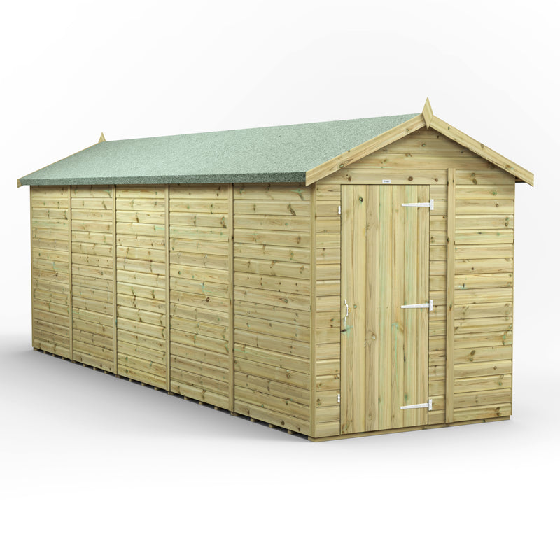 Fast Delivery Power Premium Windowless Shiplap Apex Shed