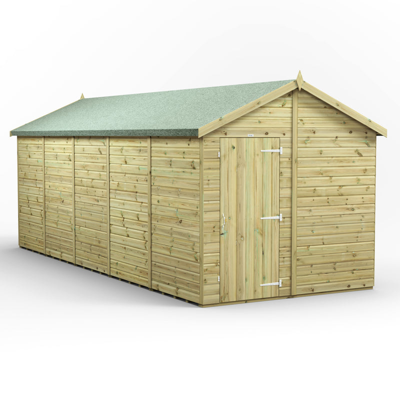 Fast Delivery Power Premium Windowless Shiplap Apex Shed