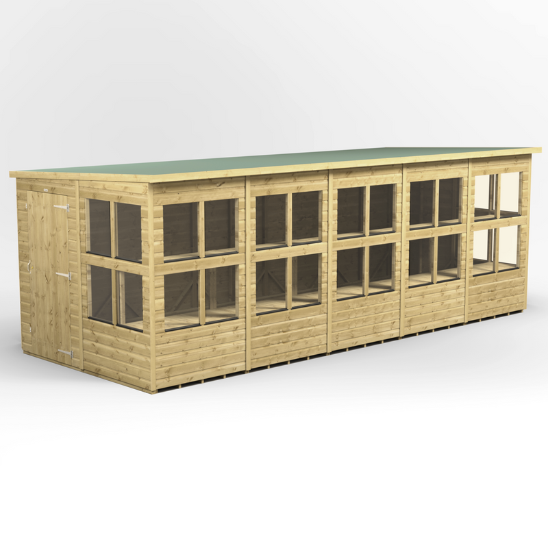 Fast Delivery Purewell Power Premium Pent Potting Shed