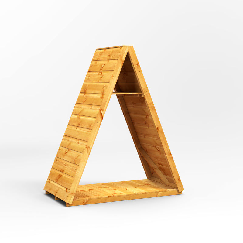 The Fast Delivery Triangular Power Log Store – Purewell Timber