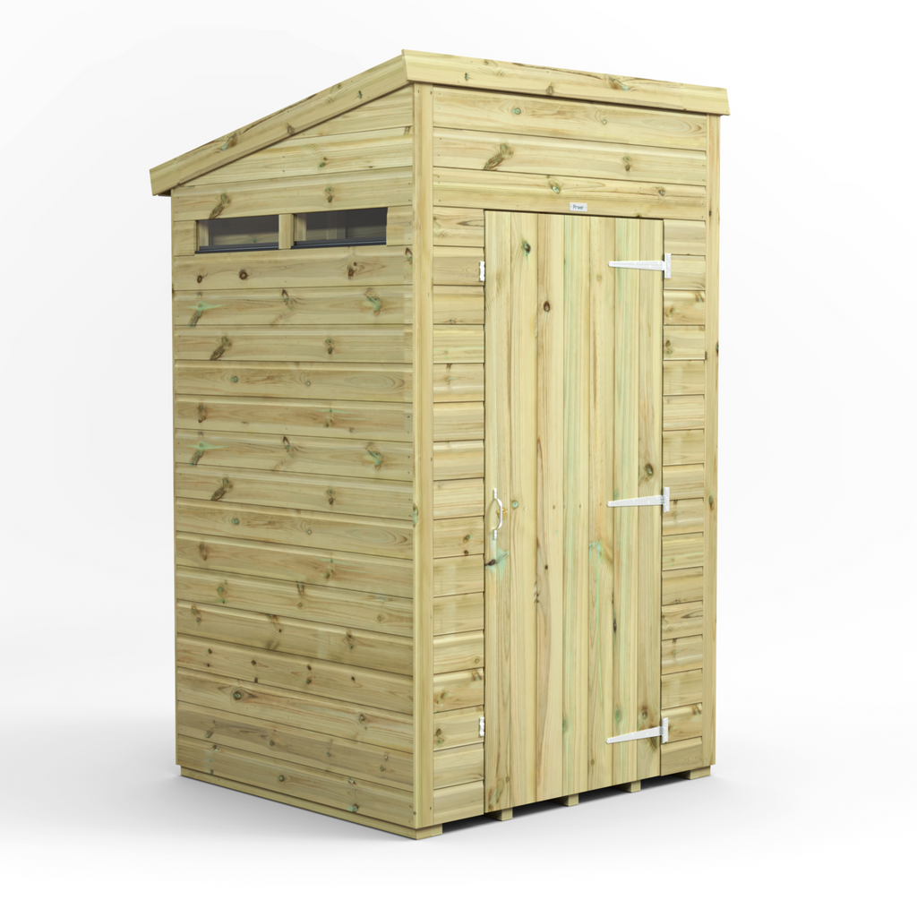 Fast Delivery Purewell Power Premium Security Shiplap Pent Shed