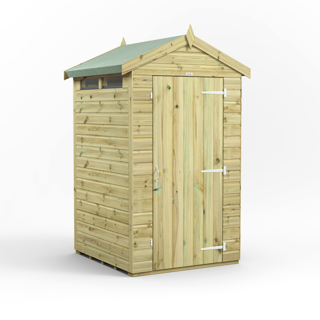 Fast Delivery Purewell Power Premium Security Shiplap Apex Shed