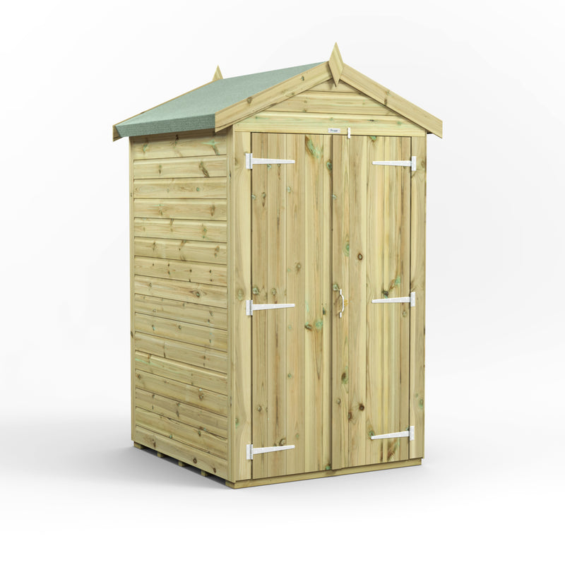 Extras | Double Door Option | Fast Delivery Power Premium Windowless Shiplap Apex Shed