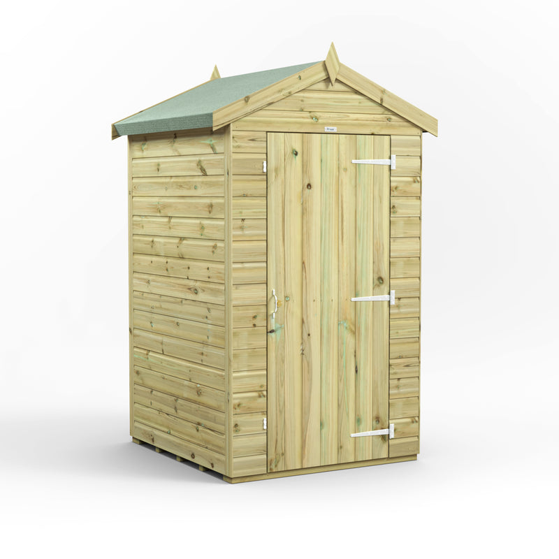 Fast Delivery Power Premium Windowless Shiplap Apex Shed