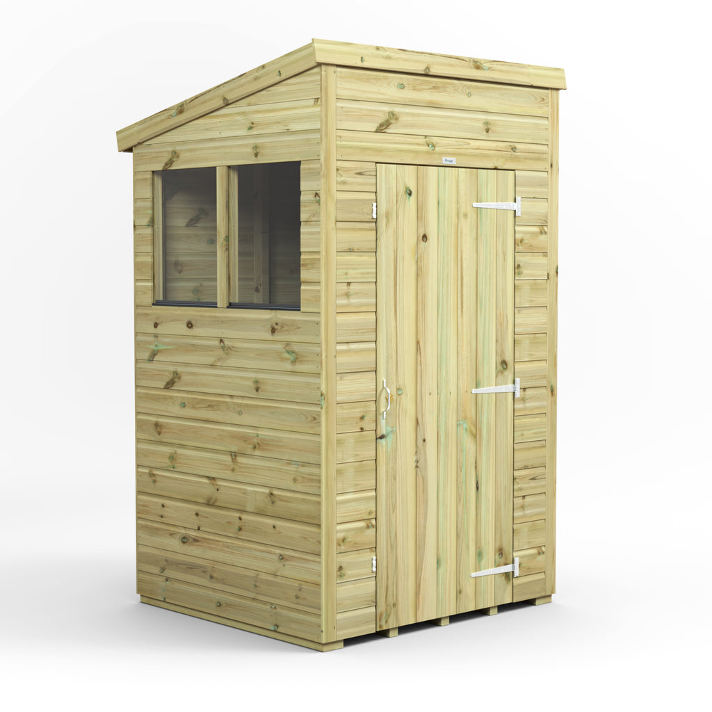 Fast Delivery Power Premium Shiplap Pent Shed