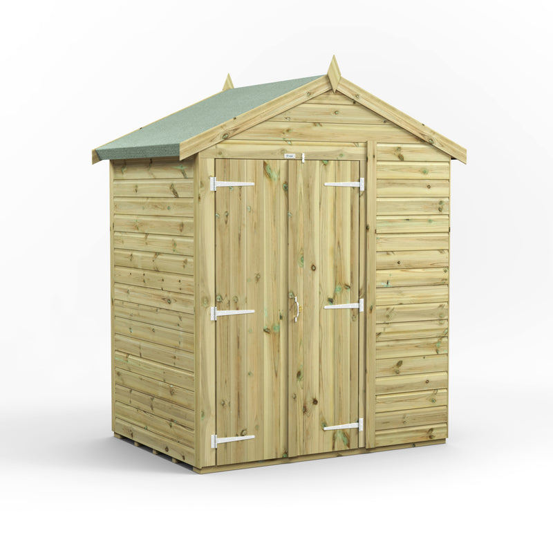 Extras | Double Door Option | Fast Delivery Power Premium Windowless Shiplap Apex Shed