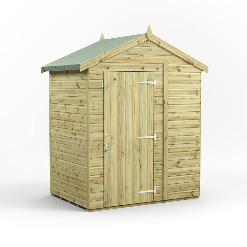 Fast Delivery Power Premium Windowless Shiplap Apex Shed