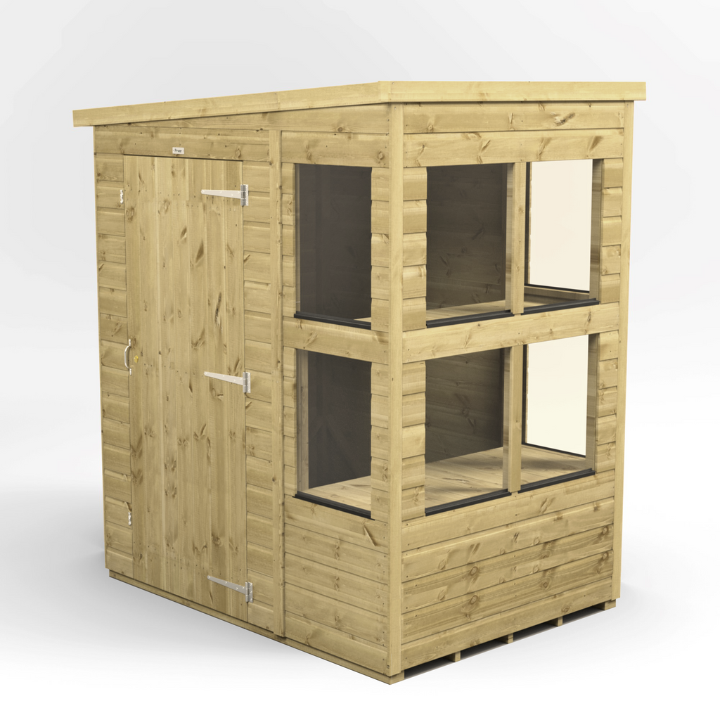 Fast Delivery Purewell Power Premium Pent Potting Shed