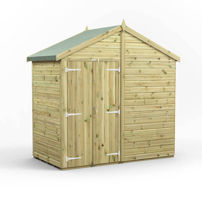 Extras | Double Door Option | Fast Delivery Power Premium Windowless Shiplap Apex Shed