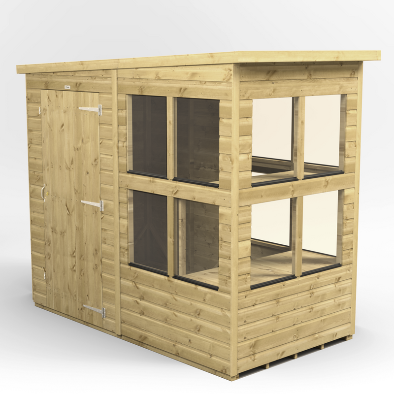 Fast Delivery Purewell Power Premium Pent Potting Shed