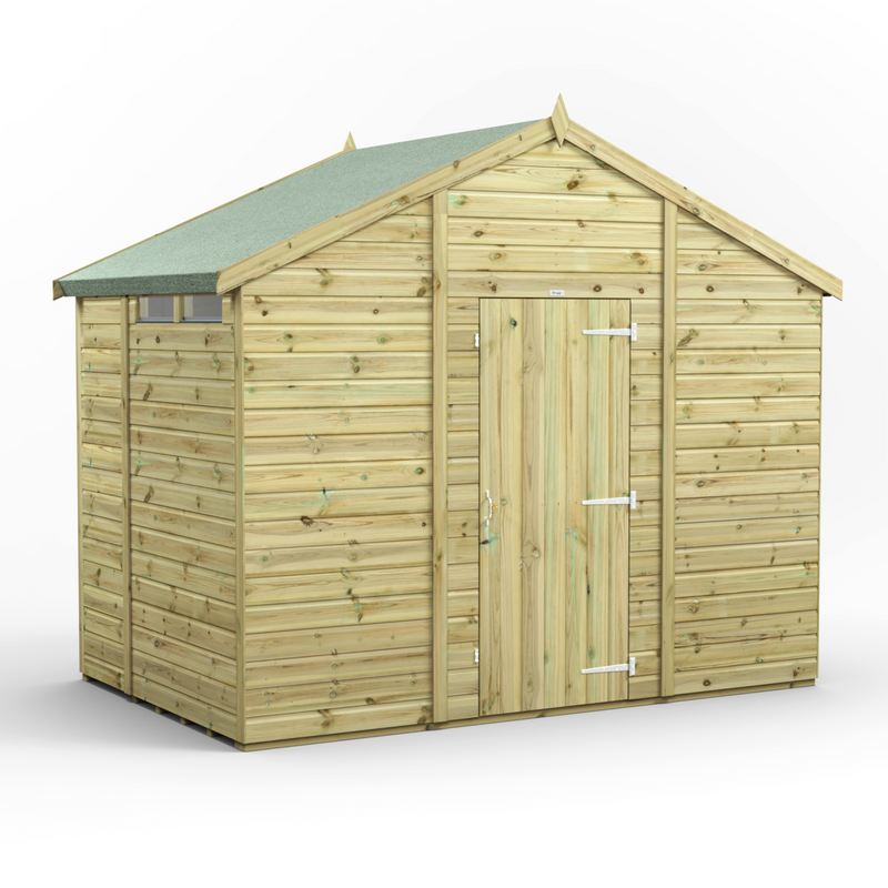 Fast Delivery Purewell Power Premium Security Shiplap Apex Shed