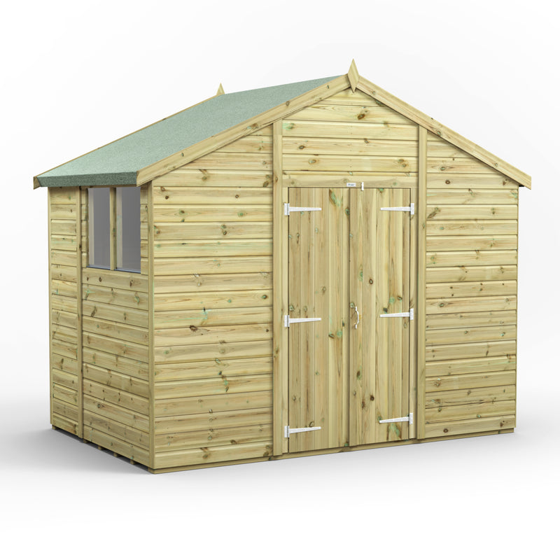 Extras | Double Door Option | Fast Delivery Power Premium Shiplap Apex Shed